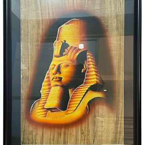 "The Sun King’s Radiance" – Gilded Portrait of Ramses the Great (Royal Heirloom Edition)