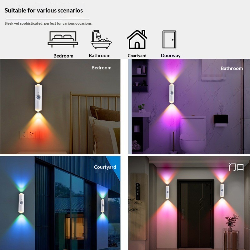 Wall Portable Sensor Light With Intelligent Rgb Sensors - Image 5